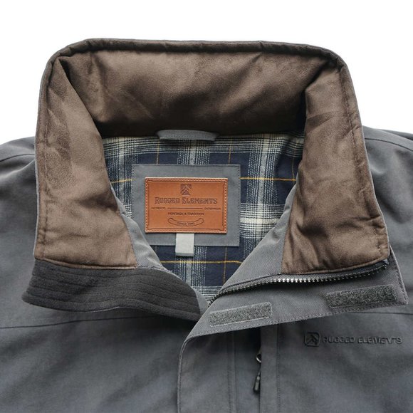 Rugged Elements Men’s Water / Wind Resistant Trek Jacket - Picture 8 of 8